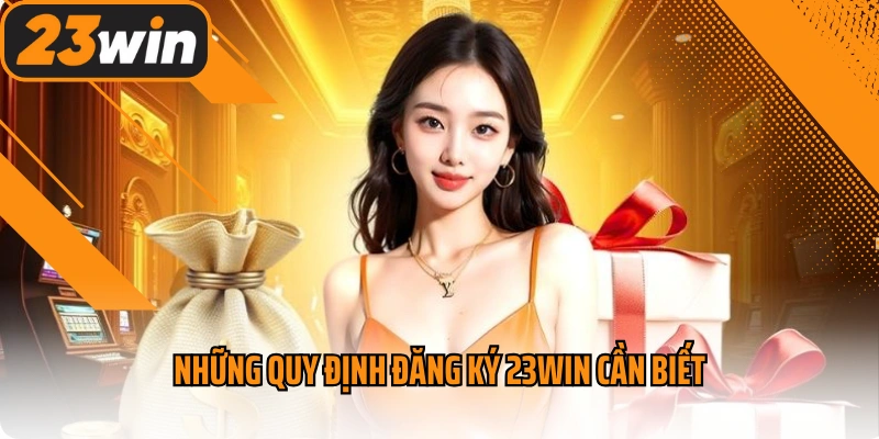Đăng Ký 23win - Hướng Dẫn Thao Tác Đơn Giản Cho Newbie 1 Những quy định đăng ký 23win cần biết